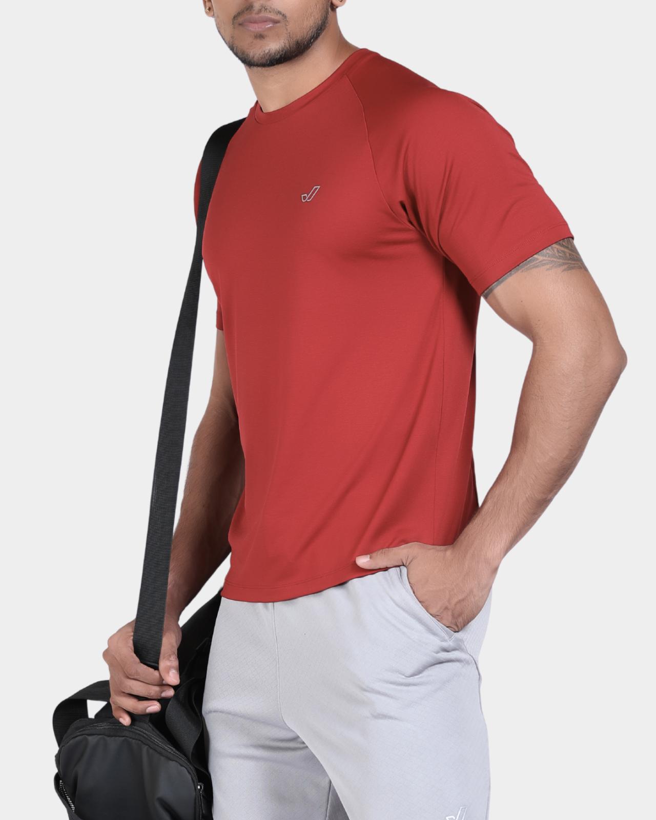 Power Tee - Wine