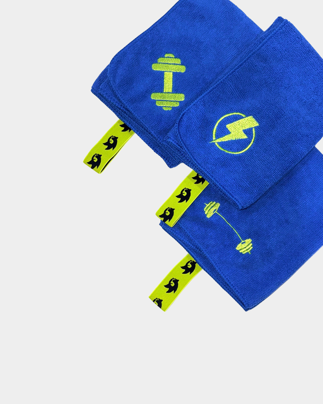 Gym Towel - Blue 3 Pack