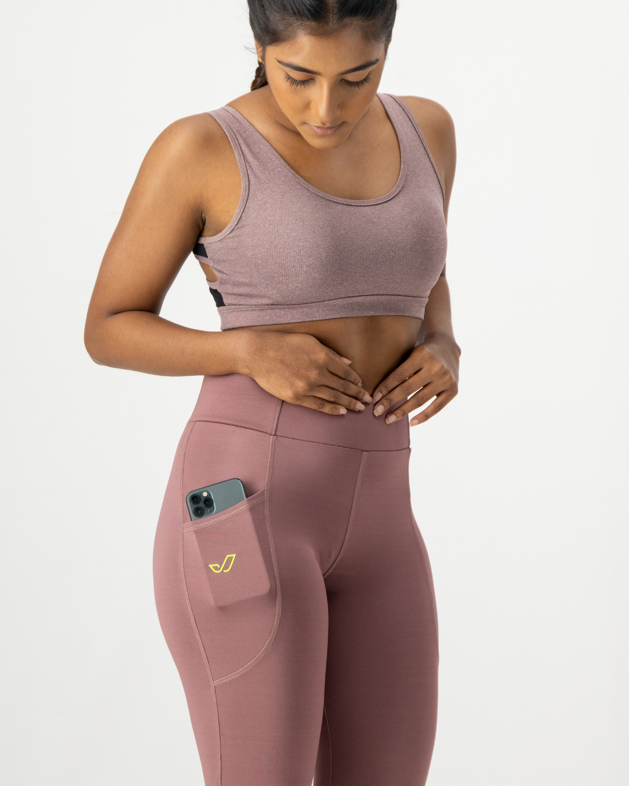 Performance Leggings - Mauve