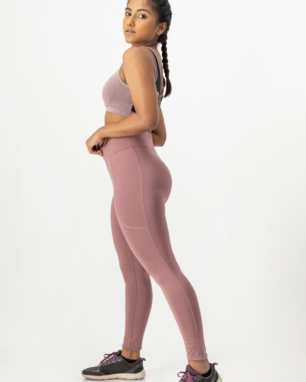 Performance Leggings - Mauve