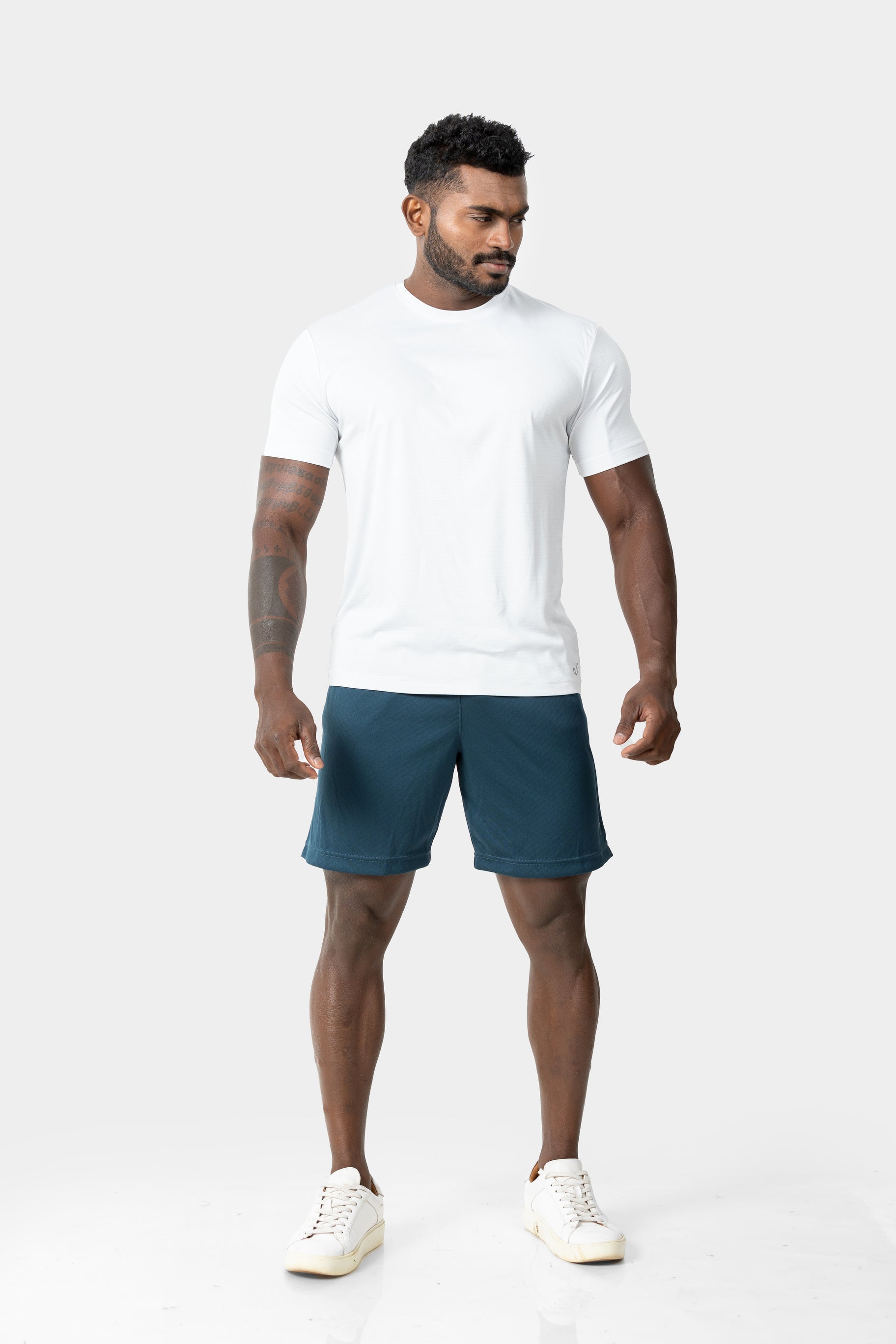 Training Tee - White, activewear, mens, tshirt, tee, gym, exercise, sportswear