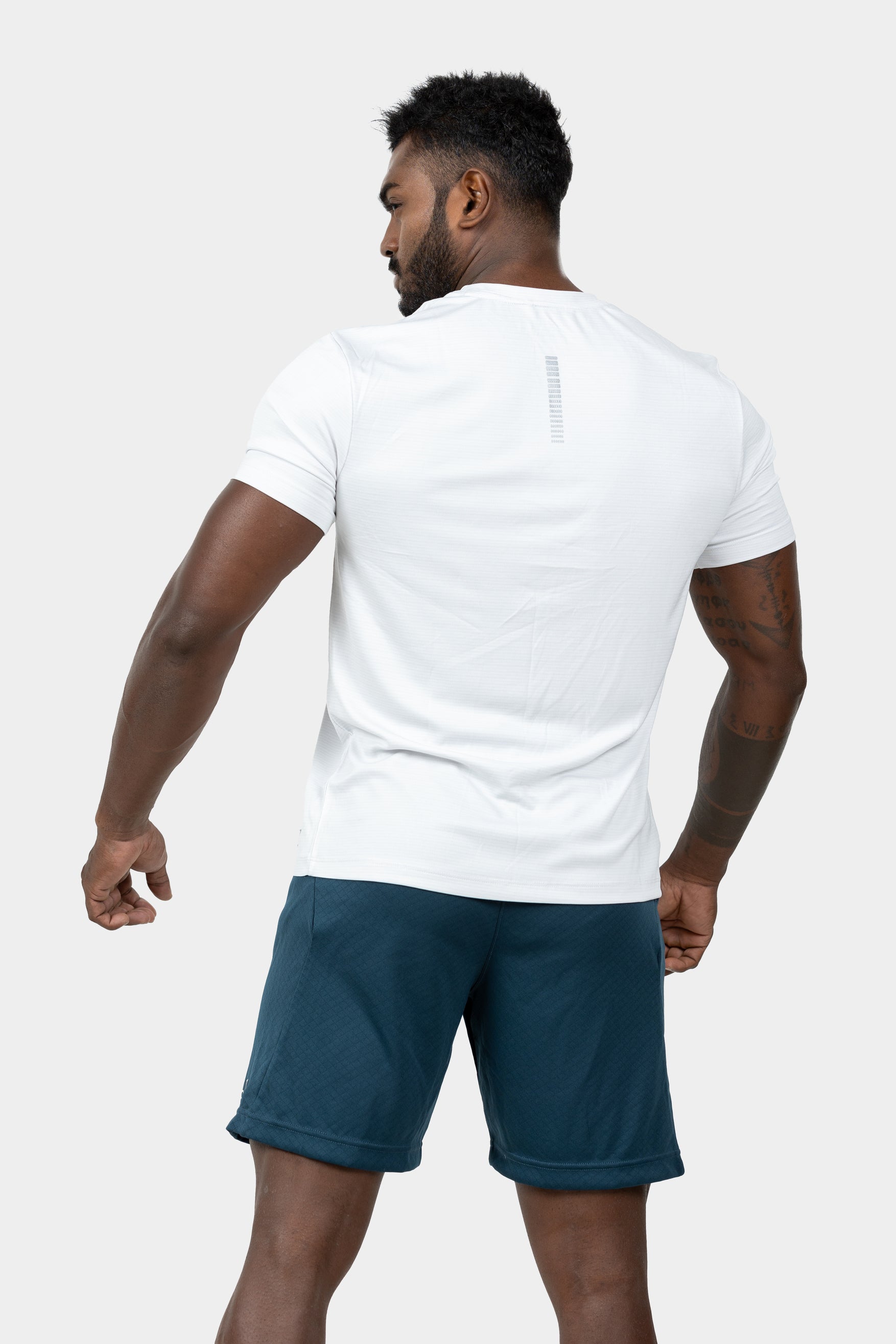 Training Tee - White, activewear, mens, tshirt, tee, gym, exercise, sportswear